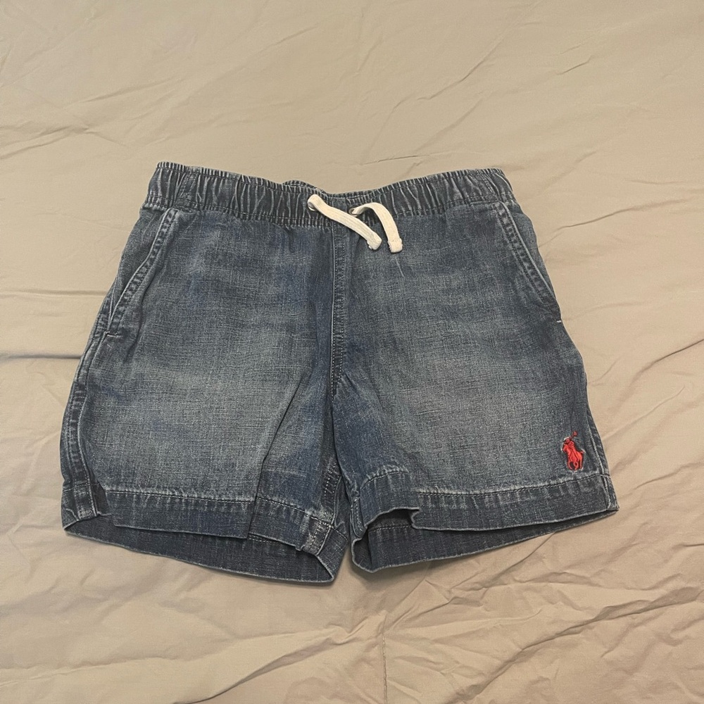 Polo by Ralph Lauren Kids Blue Denim Shorts